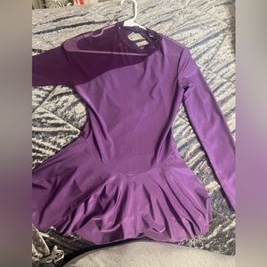 Purple girls dance costume